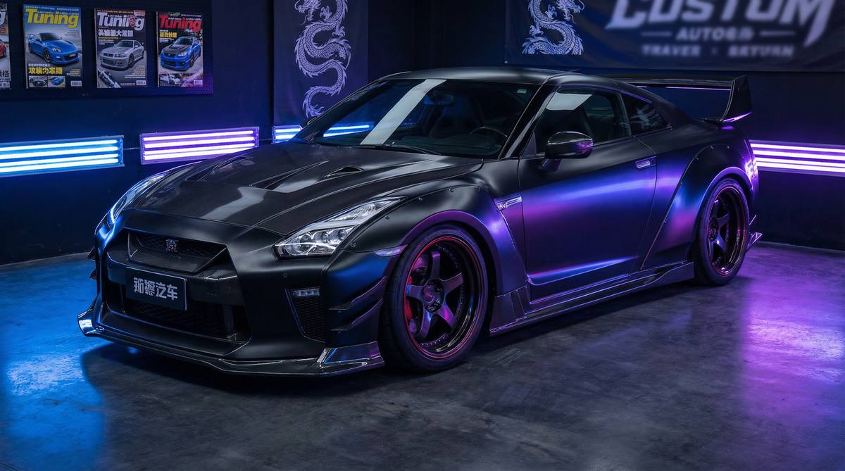 国产主播汽车改装视频教程