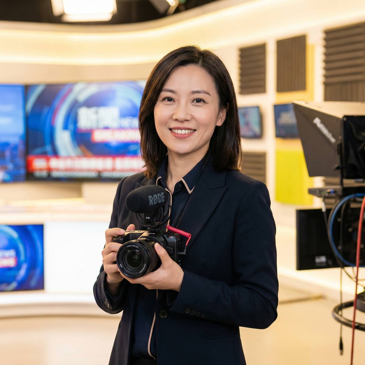 国产主播首席摄影师林晓雯